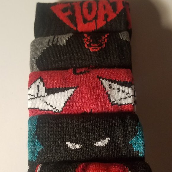 IT chapter two movie men casual crew socks new - Picture 2 of 5